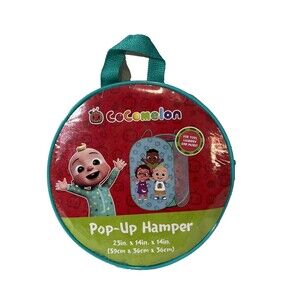 CoComelo Pop-Up Hamper For Toys Laundry and More 23in. x 14in. x 14in.